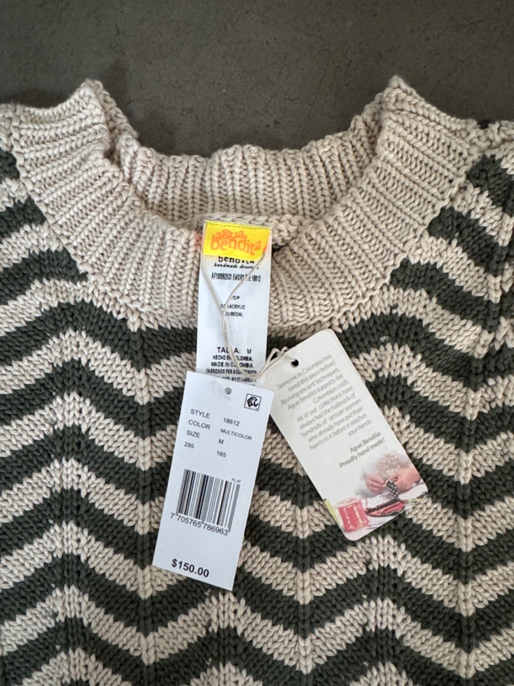 Agua Bendita Matching Knit Set NWT - Picture 4 of 8
